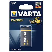Pila  transistor  energy  varta - Alcalina  volt  9,0
