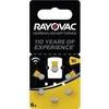 Pila  apparecchio  acustico  rayovac  10  varta - Giallo  cf=pz  6