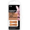 Pila  apparecchio  acustico  easy  tab  13  duracell - Arancio  cf=pz  6