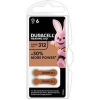 Pila  apparecchio  acustico  easy  tab  312  duracell - Marrone  cf=pz  6