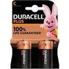Pila  mezza  torcia  c  plus100  power  duracell - Alcalina  volt  1,5  cf=pz  2