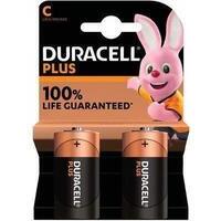Pila  mezza  torcia  c  plus100  power  duracell - Alcalina  volt  1,5  cf=pz  2
