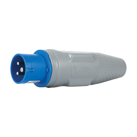 Convertispina spina blu-16a+schuko 79000 vb - 2p+t 16a ip44