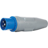 Convertispina spina blu-16a+schuko 79000 vb - 2p+t 16a ip44