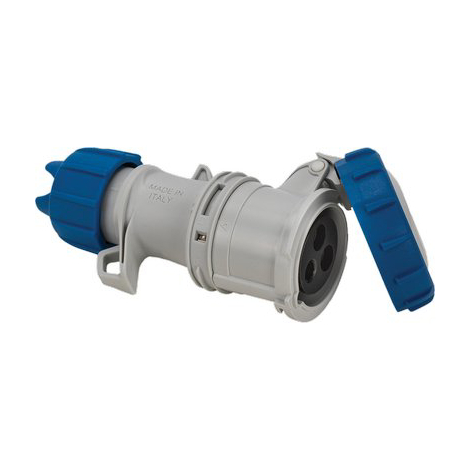 Presa mobile industriale blu fme - 2p+t 16a ip67