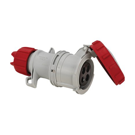 Presa mobile industriale rossa fme - 3p+t 16a ip67