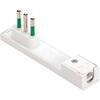 Spina mobile ribassata clock fme - Bianco 2p+t 10a