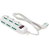 Multipresa bipasso schuko + termico triax fme - Bianco posti 9 2p+t 16a n�xmmq 3x0,75 mt 1,5
