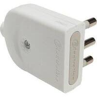 Spina mobile orientabile electraline - Bianco 2p+t 16a