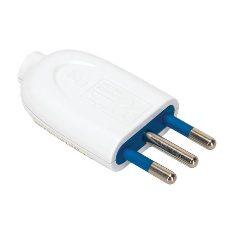 Spina mobile aigostar - Bianco 2p+t 10a