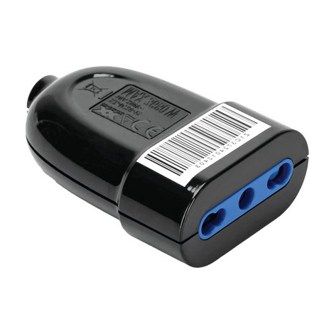 Presa mobile aigostar - Nero 2p+t 16a bipasso