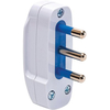 Spina mobile ribassata aigostar - Bianco 2p+t 16a