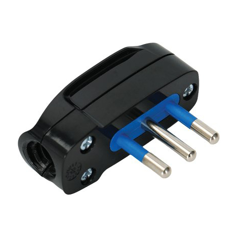 Spina mobile ribassata aigostar - Nero 2p+t 10a