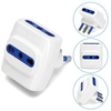 Adattatore triplo 16a-16a aigostar - Bianco 2p+t