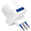 Adattatore triplo 10a-10a+schuko aigostar - Bianco 2p+t