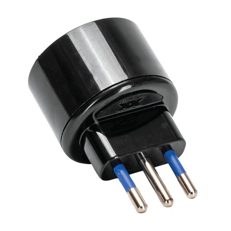 Adattatore schuko aigostar - Nero 2p+t 10a