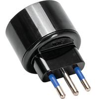 Adattatore schuko aigostar - Nero 2p+t 10a
