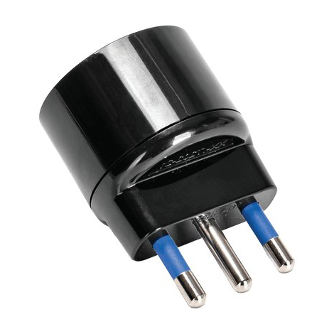 Adattatore schuko aigostar - Nero 2p+t 16a