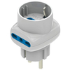 Adattatore triplo schuko-16a+schuko aigostar - Bianco 2p+t