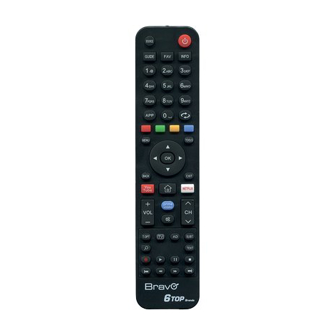 Telecomando 6 top brand tv bravo