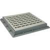 Chiusino  grigliato  x  pozzetto  derivazione - Plastica  cm  20x20  +  telaio