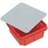 Scatola  derivazione  incasso  +  coperchio  marlanvil - Mm    92x92  h.mm  45