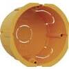Scatola  tonda  incasso  marlanvil - Pp  giallo  mm  65