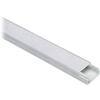 Mini  canalina  adesiva  passaggio  cavi - Pvc  bianco  mm  10x10  mt  2
