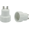 Adattatore lampada gu10-e14 electarline - Termoplastico bianco