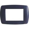 Placca  coprifrutti  millenium  marlanvil - Blu  stellato  posti  3  mm  122x83