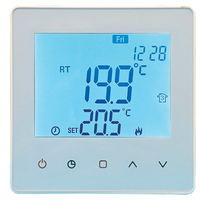 Cronotermostato qubo touch v2 bravo - 5/35â°c lcd 3,1" mm 86x86x28