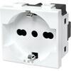 Presa schuko + sicurezza ab matix - Volt 250 a 10/16 2p+t
