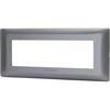 Placca coprifrutti abm - Grigio scuro posti 6 mm 190x85