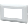 Placca coprifrutti abm - Bianco posti 4 mm 140x85