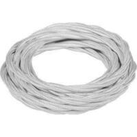 Cavo elettrico multipolare country fme - Rame/pvc/seta bianco nxmmq 3x0,75 cf=mt 10