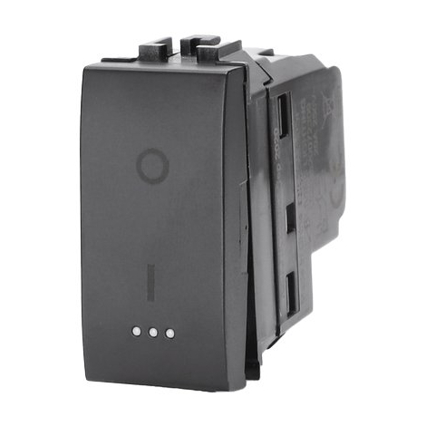 Interruttore bipolare abl - Nero volt 250 a 20