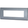 Placca coprifrutti abl - Grigio scuro posti 7 mm 208x85