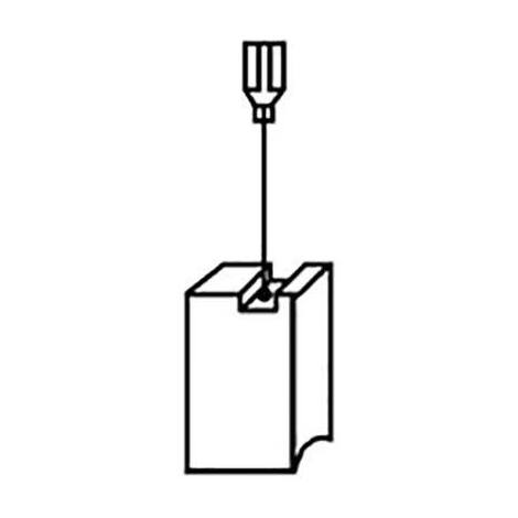Carboncino  bosch  z0114  porta - Grafite  mm  5x  8  h.mm  18  cf=pz  2
