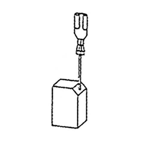 Carboncino  b&d  dewalt  z0222  porta - Grafite  mm  6,3x  8  h.mm  13,5  cf=pz  2