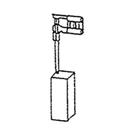 Carboncino  b&d  dewalt  z1942  porta - Grafite  mm  6x10  h.mm  24  cf=pz  2