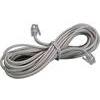 Prolunga  telefono  lineare  fme - Avorio  2  plug  6/4  mt  3