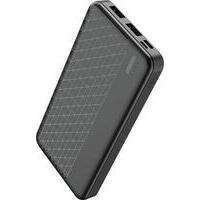 Power bank mah 10000 + led  lostech - Nero presa type c-micro usb uscita usb
