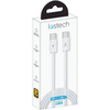 Cavo smartphone ls-nb0 lostech - Type-c/type-c colore bianco cm 150