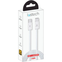 Cavo smartphone ls-nb0 lostech - Type-c/lightning colore bianco cm 150