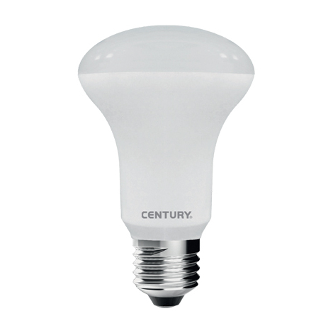 Lampada  led  faretto  spot  light  reflector  century - Calda  volt  230  watt  10  lumen  806  e27  r63