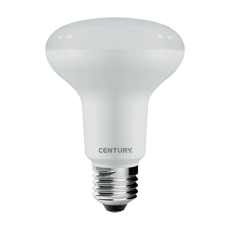 Lampada  led  faretto  spot  light  reflector  century - Calda  volt  230  watt  15  lumen  1220  e27  r80