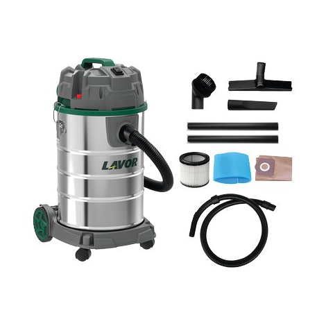Bidone aspiratutto dozzy power 30xs lavorwash - Volt 230 watt 1400 lt 30