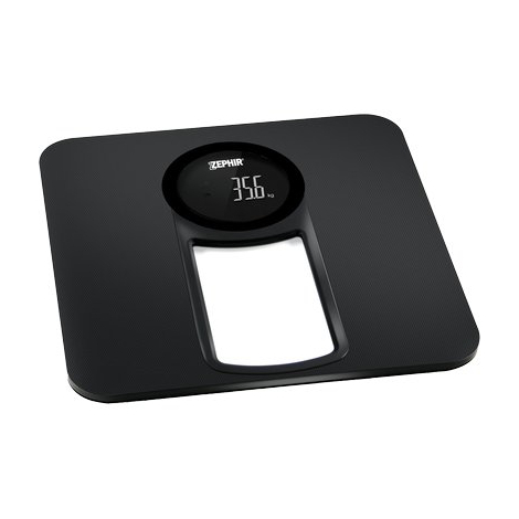 Bilancia pesapersone digitale zhs811 zephir - Vetro ultra slim cm 30 kg 150 2xcr2032 non incluse