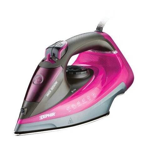 Ferro da stiro zhf2200x zephir - Volt 230 watt 2200 ml 500