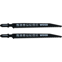 Lama seghetto alternativo attacco bosch kwb - Taglio fine legno mm 116 cf=pz 2